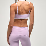 ComfortForm Halter Bra - Lilac Gingham