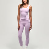 ComfortForm Double Layer Tank - Lilac Gingham