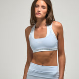 ComfortForm Halter Bra - Bluebell Gingham