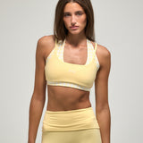 ComfortForm Halter Bra - Daffodil Gingham