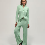 Double-Zip Knit Jacket - Robin