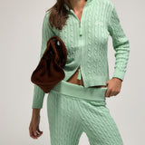 Double-Zip Knit Jacket - Robin