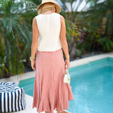 Libby Tie Front Top - Natural