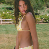 Swim Skirt - Daffodil Polka Dot