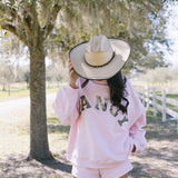 Fancy Sweat Shorts - Light Pink