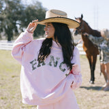 Fancy Sweat Shorts - Light Pink
