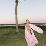 Adriane Scarf Dress - Light Pink