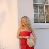 Paige Mini Dress - Red