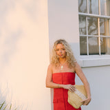 Paige Mini Dress - Red