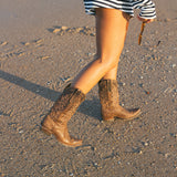 Fancy Striped Shorts - Navy/White Stripes