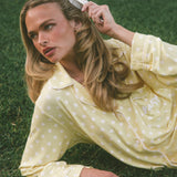 Pajama Set - Daffodil Polka Dot