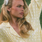 Pajama Set - Daffodil Polka Dot