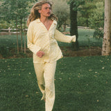 Pajama Set - Daffodil Polka Dot