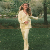 Pajama Set - Daffodil Polka Dot