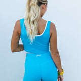 Fancy FitFlow Performance Bra Top - Poolside