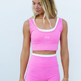 Fancy FitFlow Performance Bra Top -Daiquiri