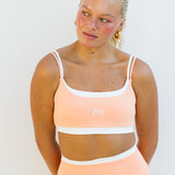 Fancy FitFlow Double Layered Athletic Bra - Spritz