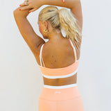Fancy FitFlow Double Layered Athletic Bra - Spritz