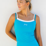 Fancy FitFlow Double Layered Tank - Poolside