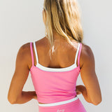 Fancy FitFlow Double Layered Tank - Daiquiri