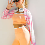 Fancy FitFlow Double Layered Tank - Spritz