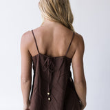 Madison Linen Set - Chocolate