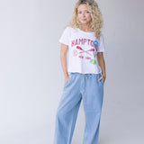 Bridget Drawstring Pants - Denim