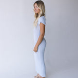 Abigail Midi Dress - Lt Blue