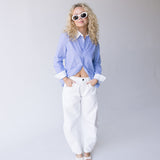 Jordan Barrel Jeans - White