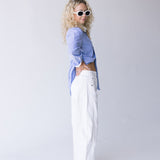 Jordan Barrel Jeans - White