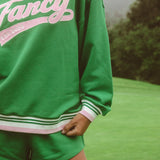 Terry Shorts - Fairway Green