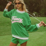 Terry Shorts - Fairway Green
