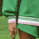 Terry Shorts - Fairway Green