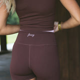 Fancy FitFlow Double Lined Shorts - Peony