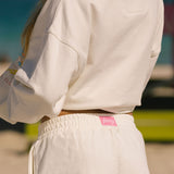 Fancy French Terry Shorts - Miami White