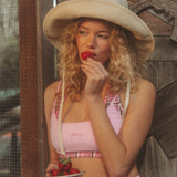 ComfortForm Halter Bra - Soft Pink