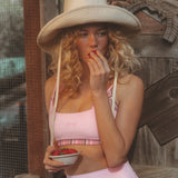 ComfortForm Halter Bra - Soft Pink