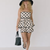 Maddie Polka Dot Set - Black