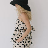 Maddie Polka Dot Set - Black