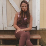 ComfortForm Double Layer Tank - Warm Marrom Brown