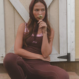 ComfortForm Double Layer Tank - Warm Marrom Brown