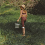 (Will ship in 1-2 weeks) ComfortForm Double Layer Classic Bra - Warm Marrom Brown