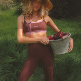 (Will ship in 1-2 weeks) ComfortForm Double Layer Classic Bra - Warm Marrom Brown