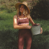 (Will ship in 1-2 weeks) ComfortForm Double Layer Classic Bra - Warm Marrom Brown