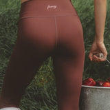 ComfortForm Leggings - Warm Marrom Brown