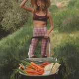 ComfortForm Leggings - Muted Plaid