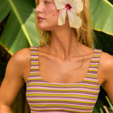 Flexion Classic Bra - Coconut Stripe