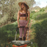 ComfortForm Leggings - Muted Plaid