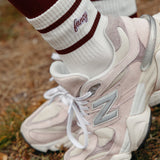 Fancy Flow Socks - Rich Burgundy