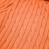 Foldover Knit Pant - Miami Mango